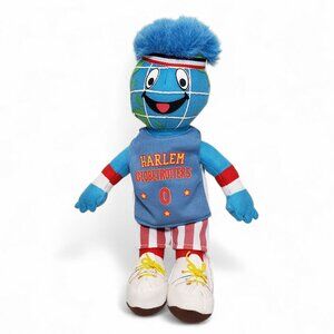 Vintage Harlem Globetrotters  "Globie"  the Mascot 10" Basketball Plush